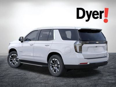 2026 Chevrolet Tahoe — rear three-quarter view