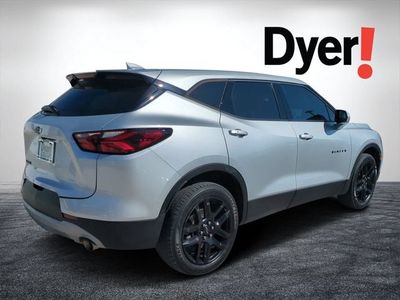 2021 Chevrolet Blazer — rear three-quarter view