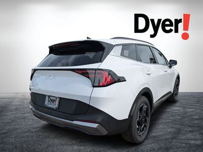 2026 Kia Sportage — rear three-quarter view