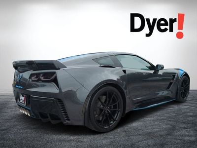 2017 Chevrolet Corvette — rear three-quarter view
