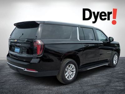 2025 Chevrolet Suburban — rear three-quarter view