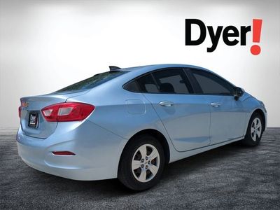 2017 Chevrolet Cruze — rear three-quarter view