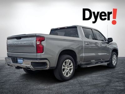 2023 Chevrolet Silverado 1500 — rear three-quarter view