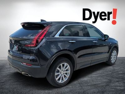 2023 Cadillac XT4 — rear three-quarter view