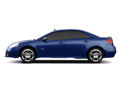 2009 Pontiac G6 — rear three-quarter view
