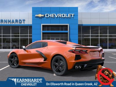 2026 Chevrolet Corvette Stingray — rear three-quarter view
