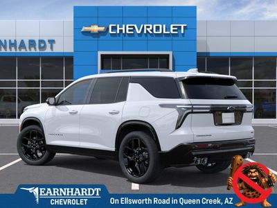 2026 Chevrolet Traverse — rear three-quarter view