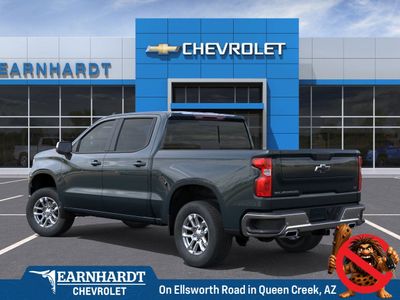 2026 Chevrolet Silverado 1500 — rear three-quarter view
