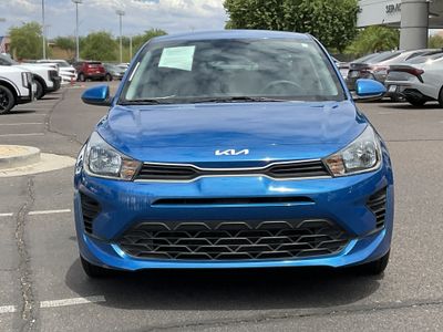 2022 Kia Rio — side profile view