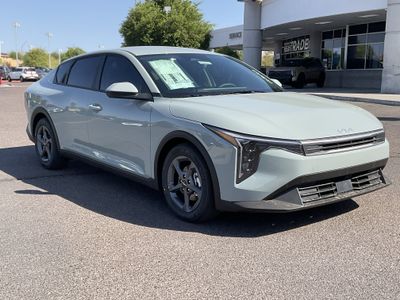 2026 Kia K4 — rear three-quarter view