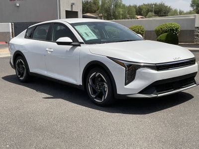 2026 Kia K4 — rear three-quarter view