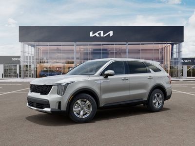 2026 Kia Sorento — rear three-quarter view