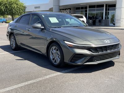 2024 Hyundai Elantra — rear three-quarter view