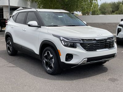2026 Kia Seltos — rear three-quarter view