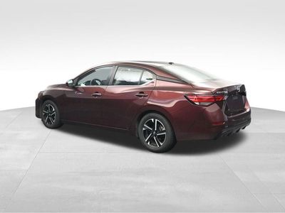 2025 Nissan Sentra — rear three-quarter view