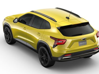2025 Chevrolet Trax — rear three-quarter view