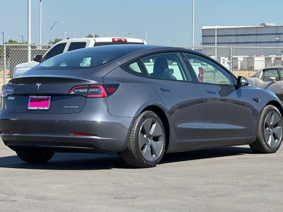 2022 Tesla Model 3 — interior view