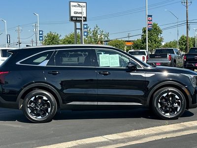 2024 Kia Sorento — rear three-quarter view