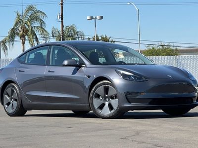 2022 Tesla Model 3 — side profile view