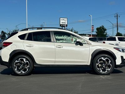 2021 Subaru Crosstrek — rear three-quarter view