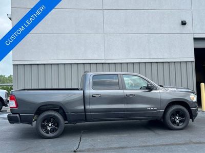 2021 RAM 1500 — rear three-quarter view