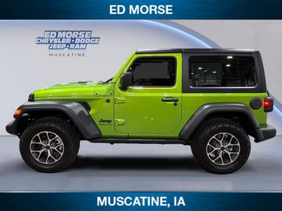2025 Jeep Wrangler — side profile view
