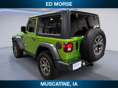 2025 Jeep Wrangler — rear three-quarter view