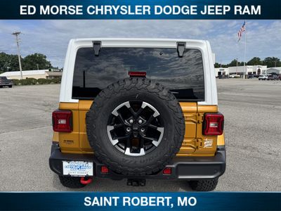 2026 Jeep Wrangler — rear three-quarter view