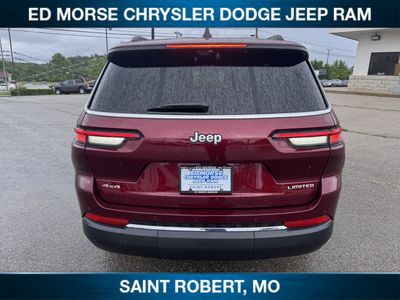 2025 Jeep Grand Cherokee L — rear three-quarter view