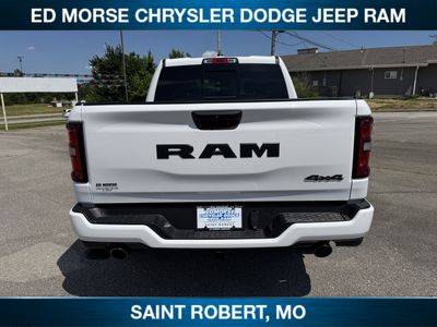 2026 RAM 1500 — rear three-quarter view