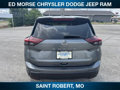 2024 Nissan Rogue — rear three-quarter view