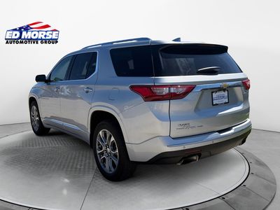 2021 Chevrolet Traverse — rear three-quarter view