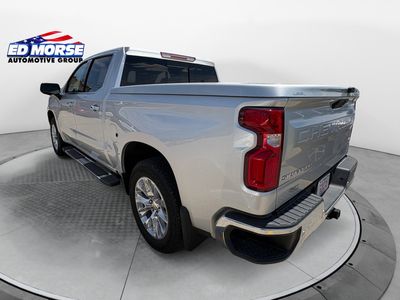 2021 Chevrolet Silverado 1500 — rear three-quarter view