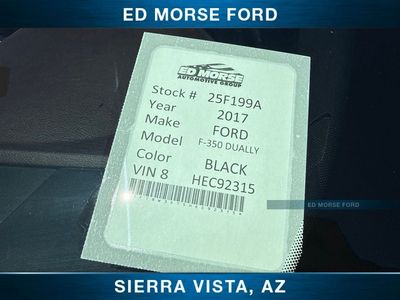 2017 Ford F-350SD — side profile view