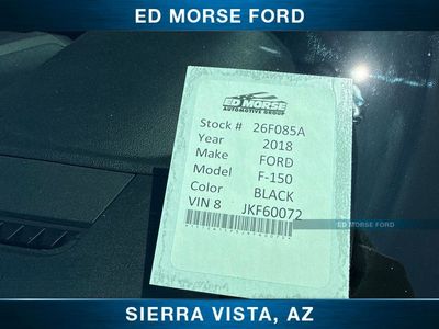 2018 Ford F-150 — side profile view