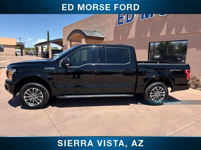 2018 Ford F-150 — rear three-quarter view