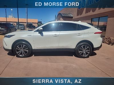 2021 Toyota Venza — rear three-quarter view