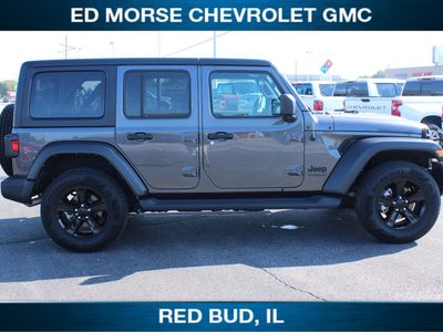 2022 Jeep Wrangler — side profile view