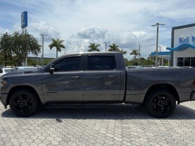 2022 RAM 1500 — rear three-quarter view