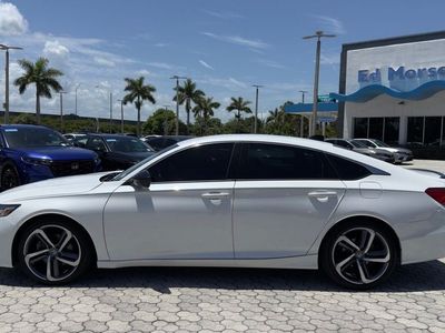 2021 Honda Accord — rear three-quarter view