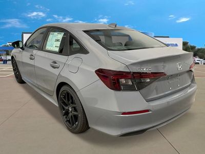 2026 Honda Civic — rear three-quarter view
