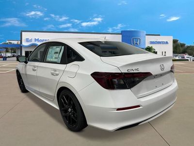 2026 Honda Civic — rear three-quarter view