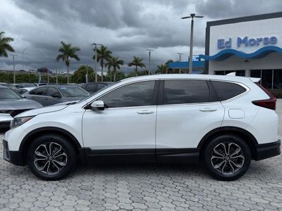 2021 Honda CR-V — rear three-quarter view