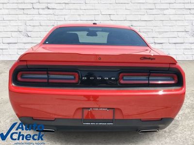 2022 Dodge Challenger — rear three-quarter view