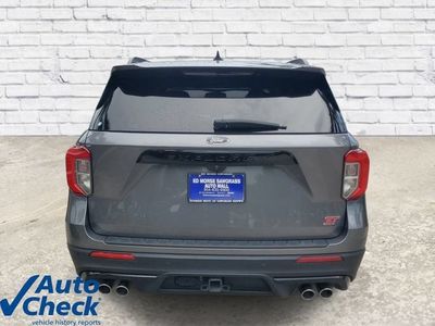 2023 Ford Explorer — rear three-quarter view