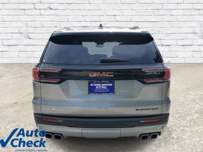 2024 GMC Acadia — rear three-quarter view