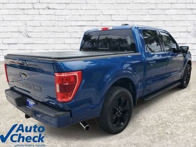 2022 Ford F-150 — rear three-quarter view