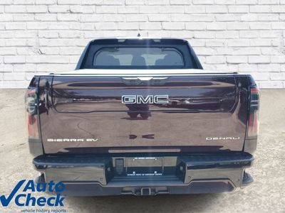 2025 GMC Sierra EV — rear three-quarter view