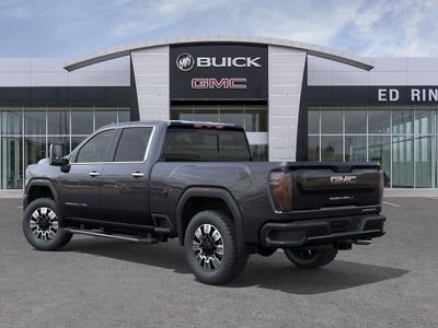 2026 GMC Sierra 3500 HD — rear three-quarter view