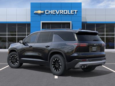 2026 Chevrolet Traverse — rear three-quarter view